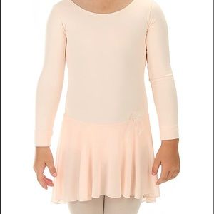 Nude Pink ballet leotard for girls